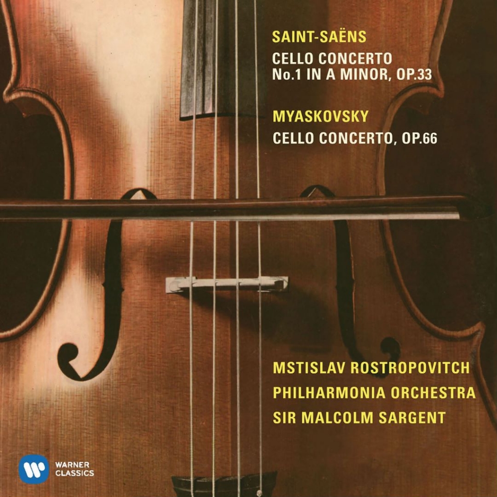Saint-Saens & Miaskovsky – Cello Concertos (1957)(Warner Classics, 2017)(HD 24-96)
